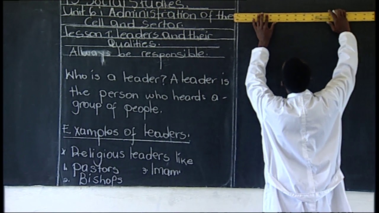REB | P3 | Social Studies | Unit6 | Lesson1: Leaders and Their Qualities