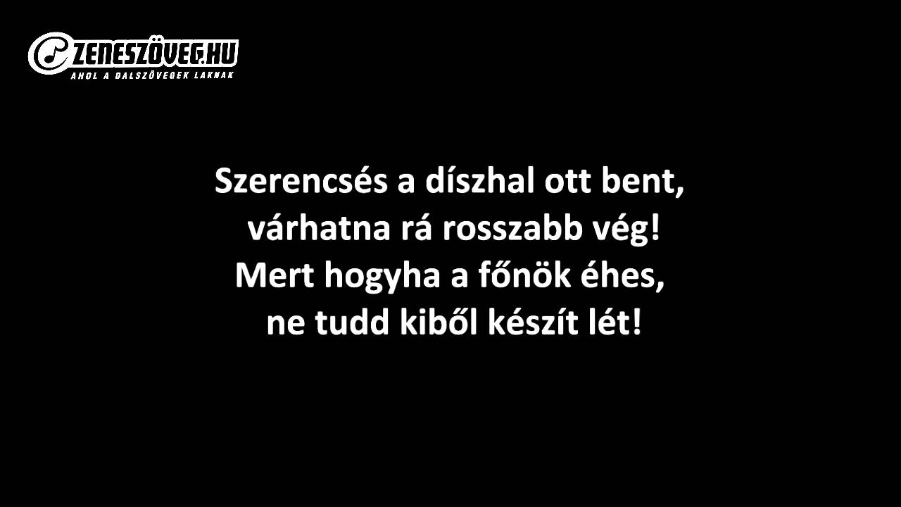 A kis hableány - Ringat a víz (dalszöveggel - lyric video)