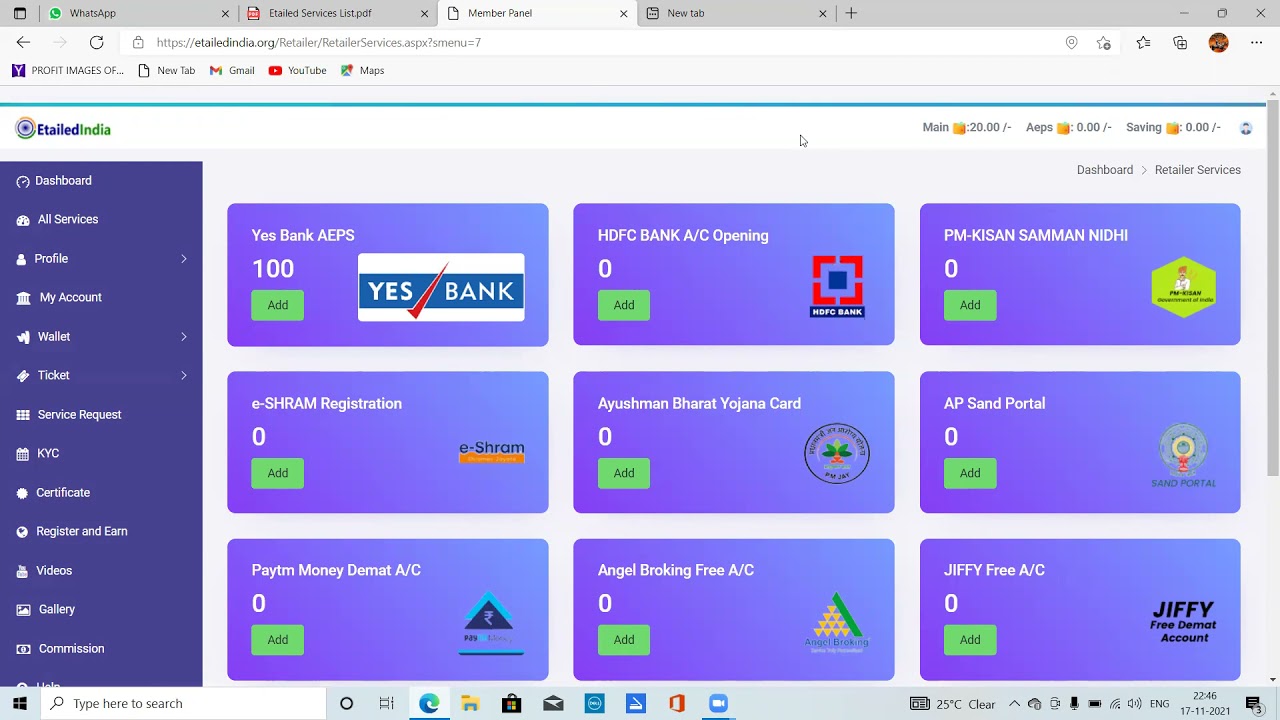 ETAILED DIGITAL SERVICES UPDATED VIDEO  ( UPTO 100 SERVICES ) WE ARE PROVIDING