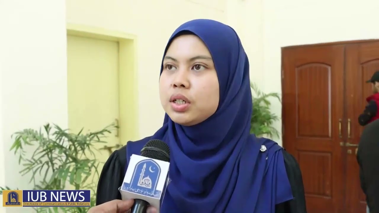 IUB NEWS | ICTEBR 2022 | Dr. Sri Sarah Maznah | Malaysia | Pakistan