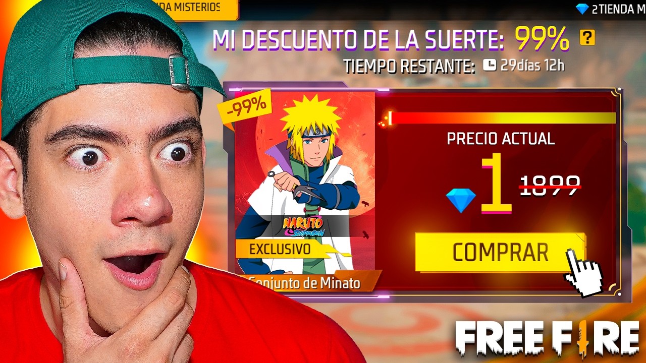 COMPRE LA SKIN de MINATO en FREE FIRE por EL CAPITULO 2 de NARUTO 🍥  - TheDonato