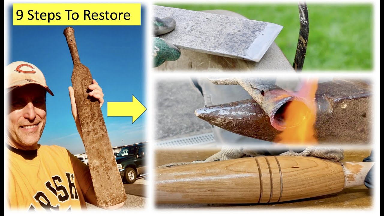 9 STEPS To Fully Restore MASSIVE Slick Chisel