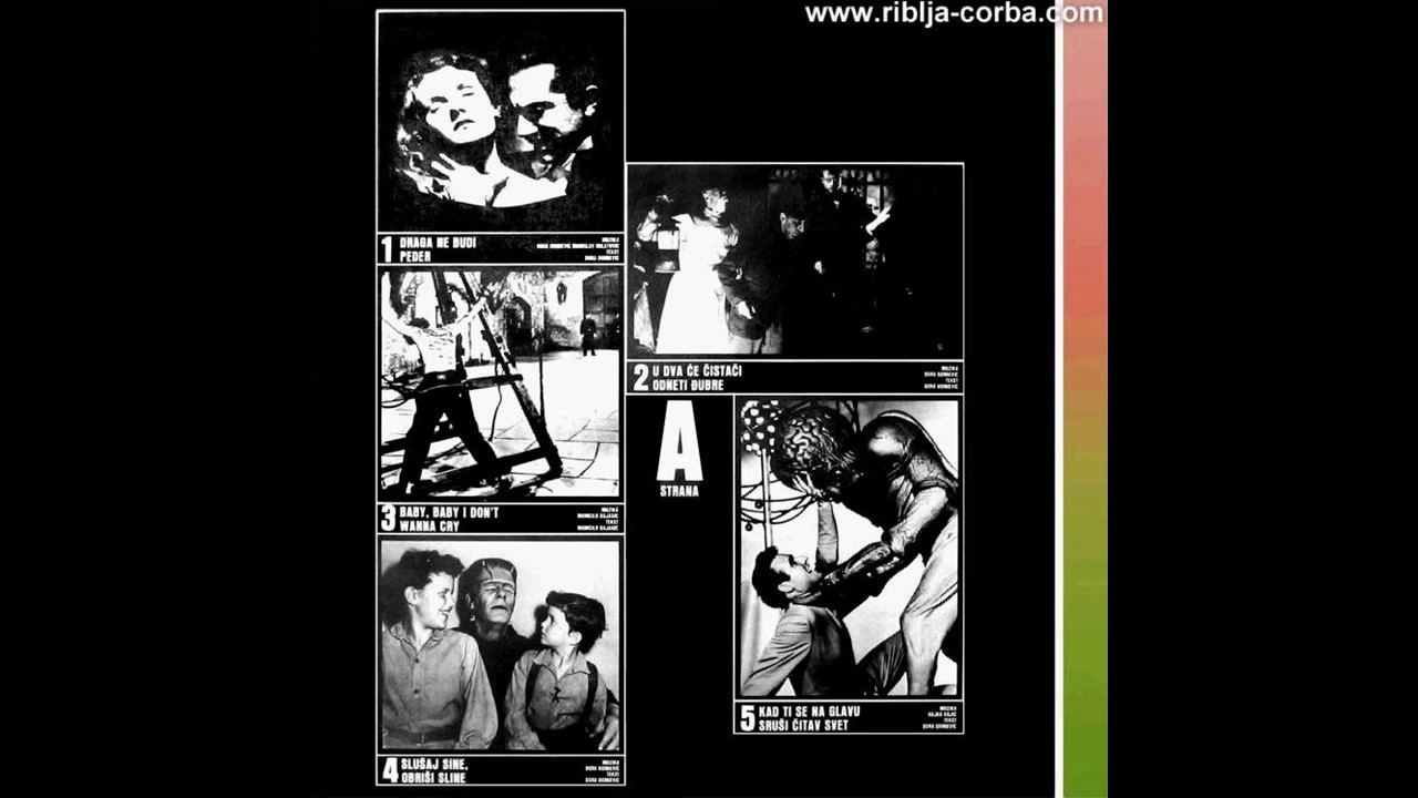 Riblja corba - Buvlja pijaca A strana (Vinyl rip)