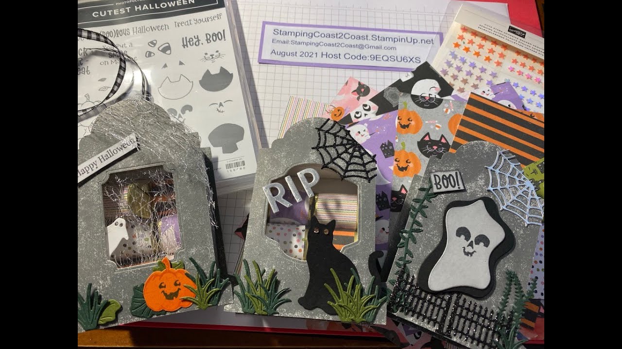Halloween Treat Boxes Stampin Up!
