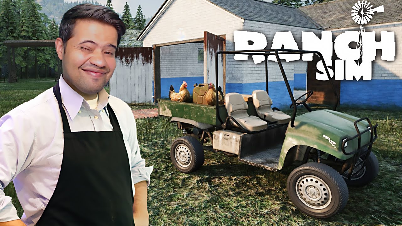 VOLTEI PARA O MEU RANCHINHO E PERDI TUDO QUE TINHA! - RANCH SIMULATOR