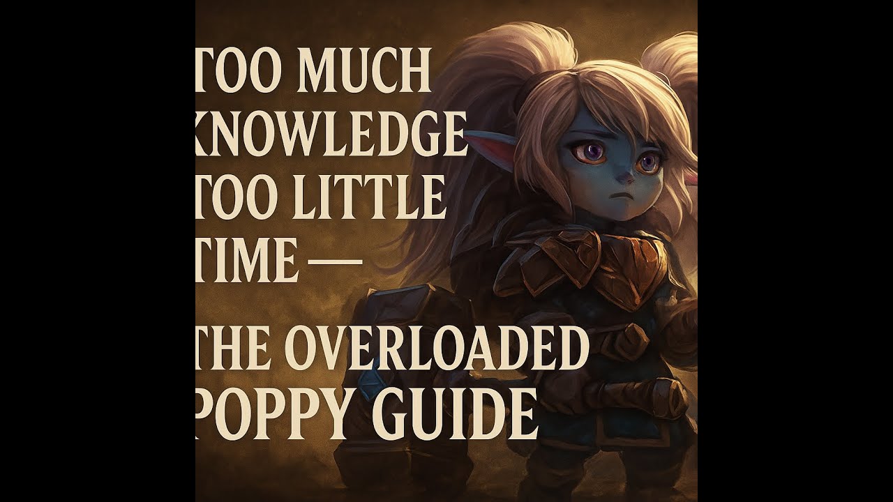 LOL WILD RIFT POPPY GUIDE