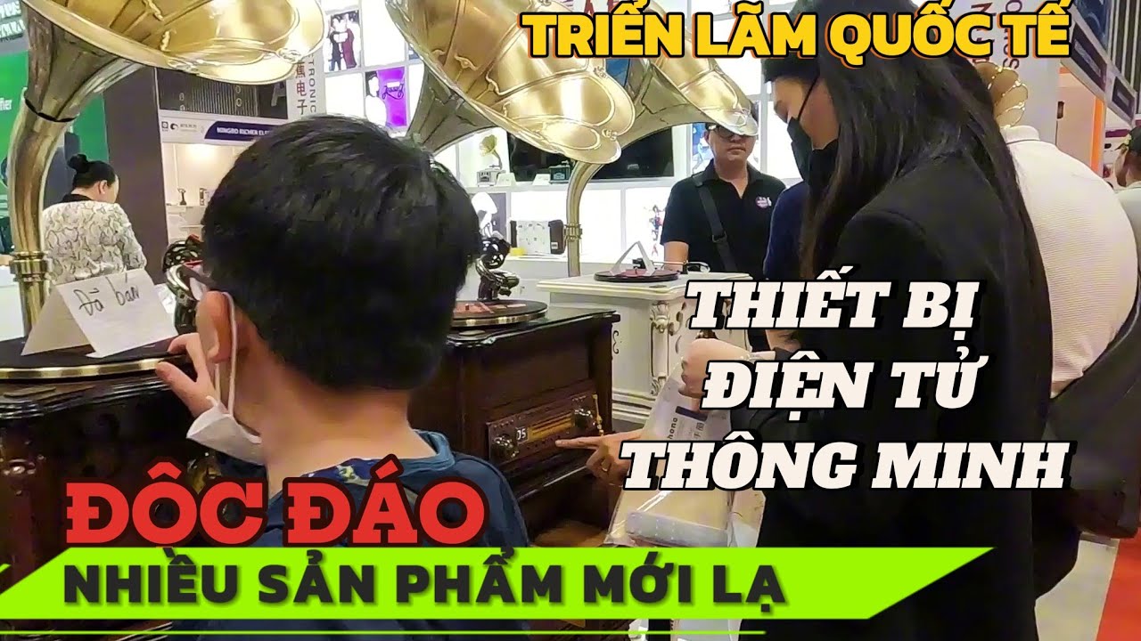 Triển lãm Quốc tế Điện tử & Thiết bị Thông minh Việt Nam (IEAE),  nhiều sản phẩm LẠ LẮM