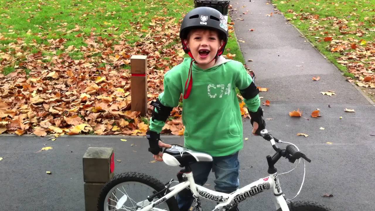 Charlie's first ride