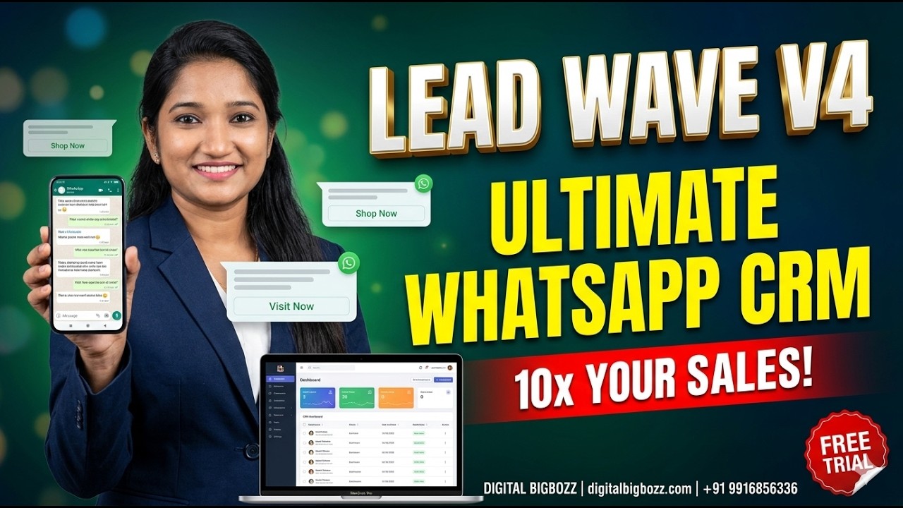 Lead Wave &ndash; Advanced WhatsApp Marketing & Automation Software | English