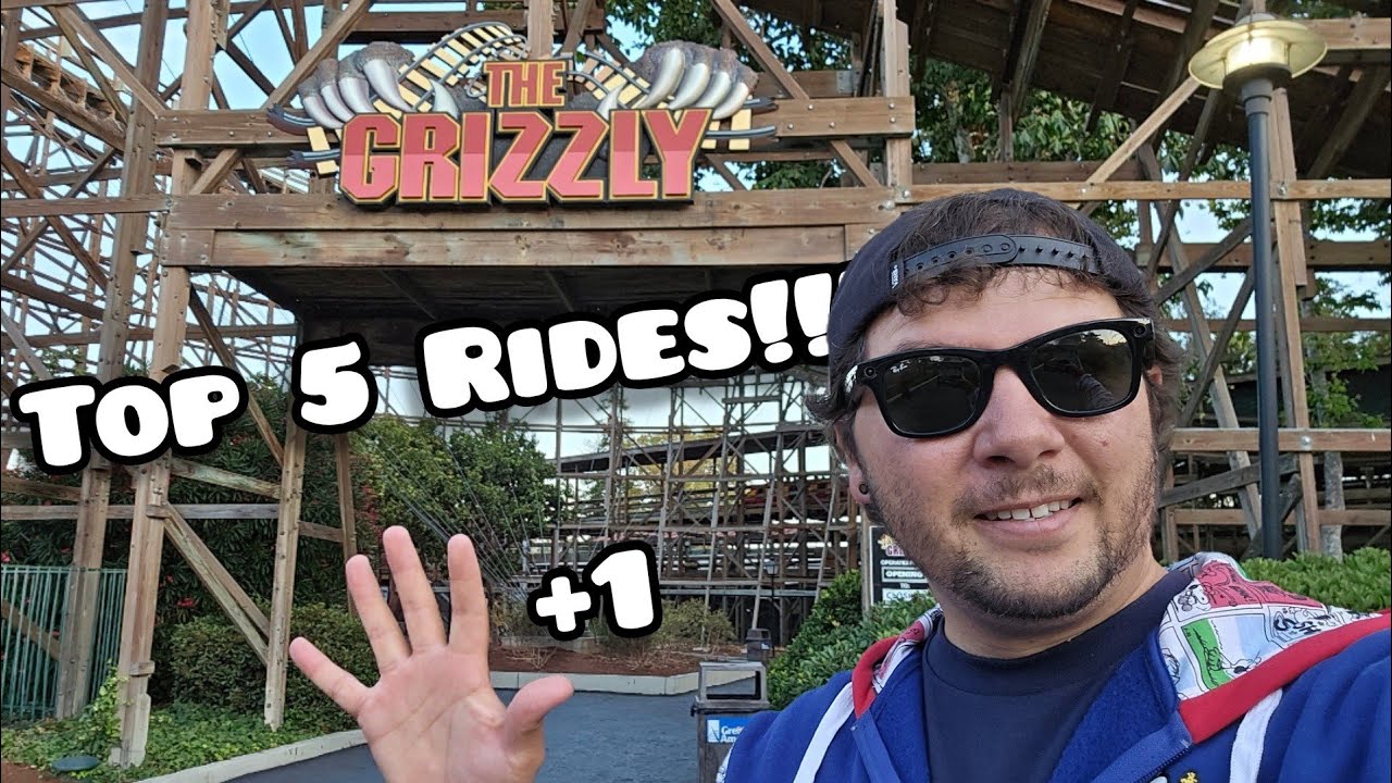 My top 5 (+1) rides at California's Great America!! Plus, POV on a few other rides.
