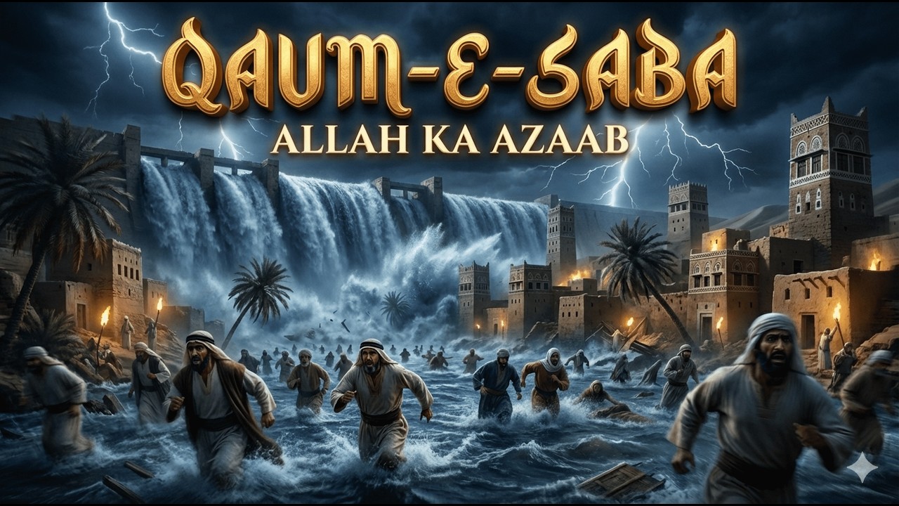 Qaum-e-Saba | Allah Ka Azaab | Jannat Se Tabahi Tak Ka Safar | Islamic Documentary