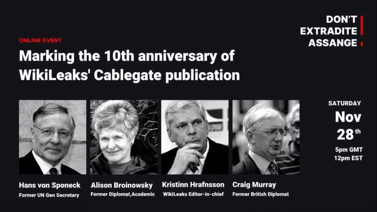 Marking the 10th anniversary of WikiLeaks' Cablegate publication