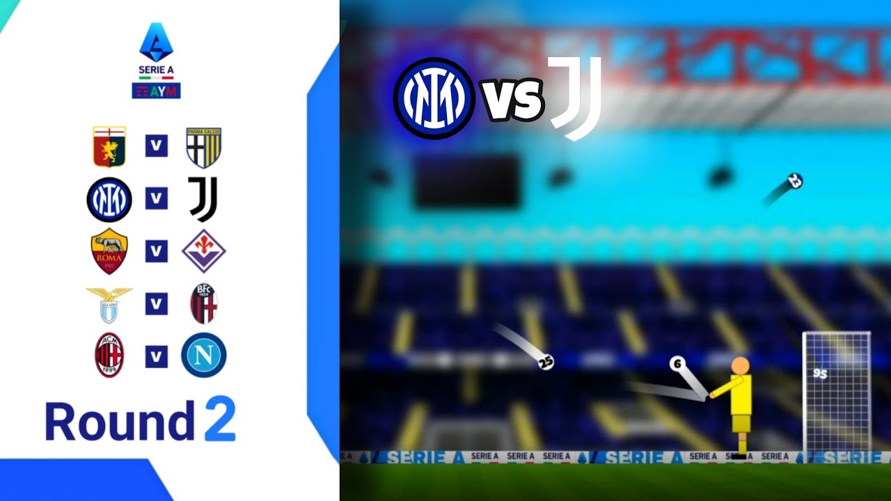 Inter vs. juventus in the second round - Serie 1 Round 2 | Beat The Keeper