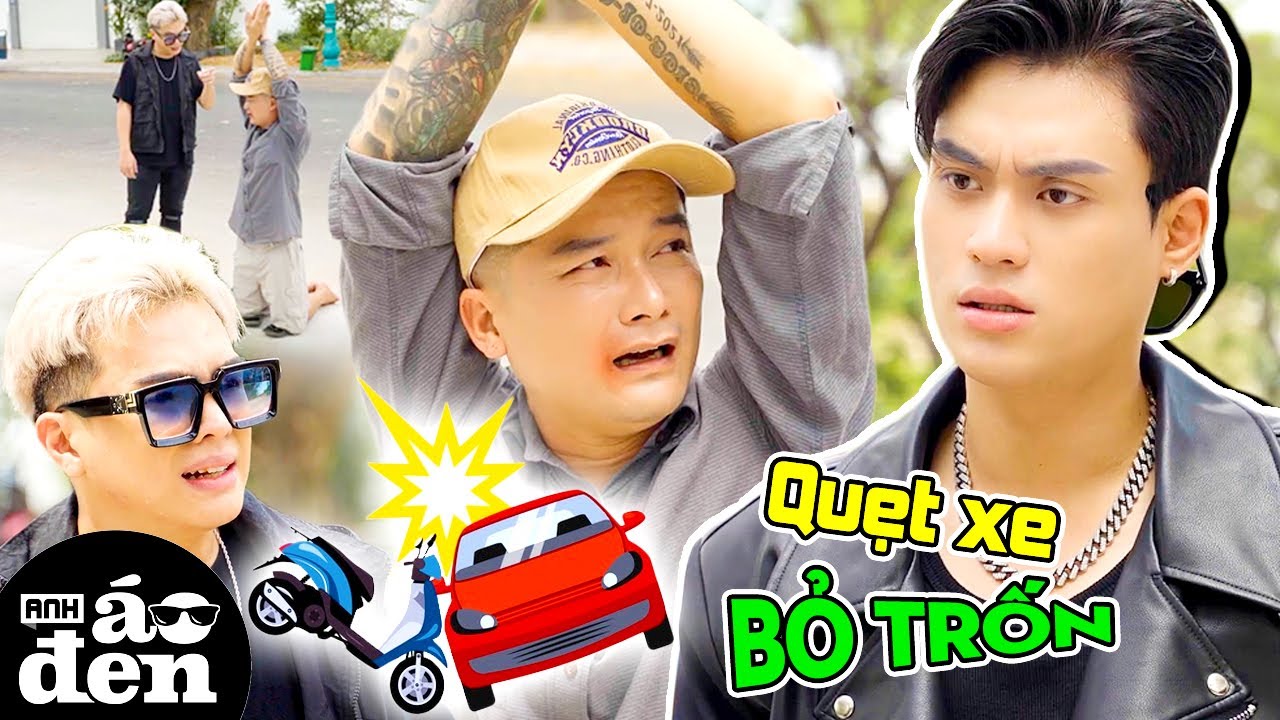 Lạc Tay Lái HÔN NHẸ Vào Xe Anh Áo Đen Và Pha ĐẦU THÚ Khó Đỡ !!! - Anh Áo Đen 490