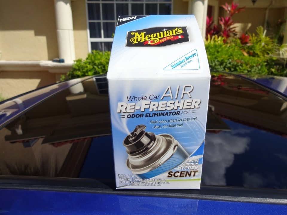 Meguiar's Air Re-Fresher Odor Eliminator Review and Test results on my 2001 Honda Prelude
