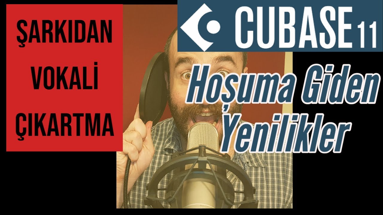 CUBASE'DE VOKALİ ŞARKIDAN AYIRMA KARAOKE VE AKAPELLA ÇIKARTMA ( Cubase 11 ile Gelen Yenilikler)