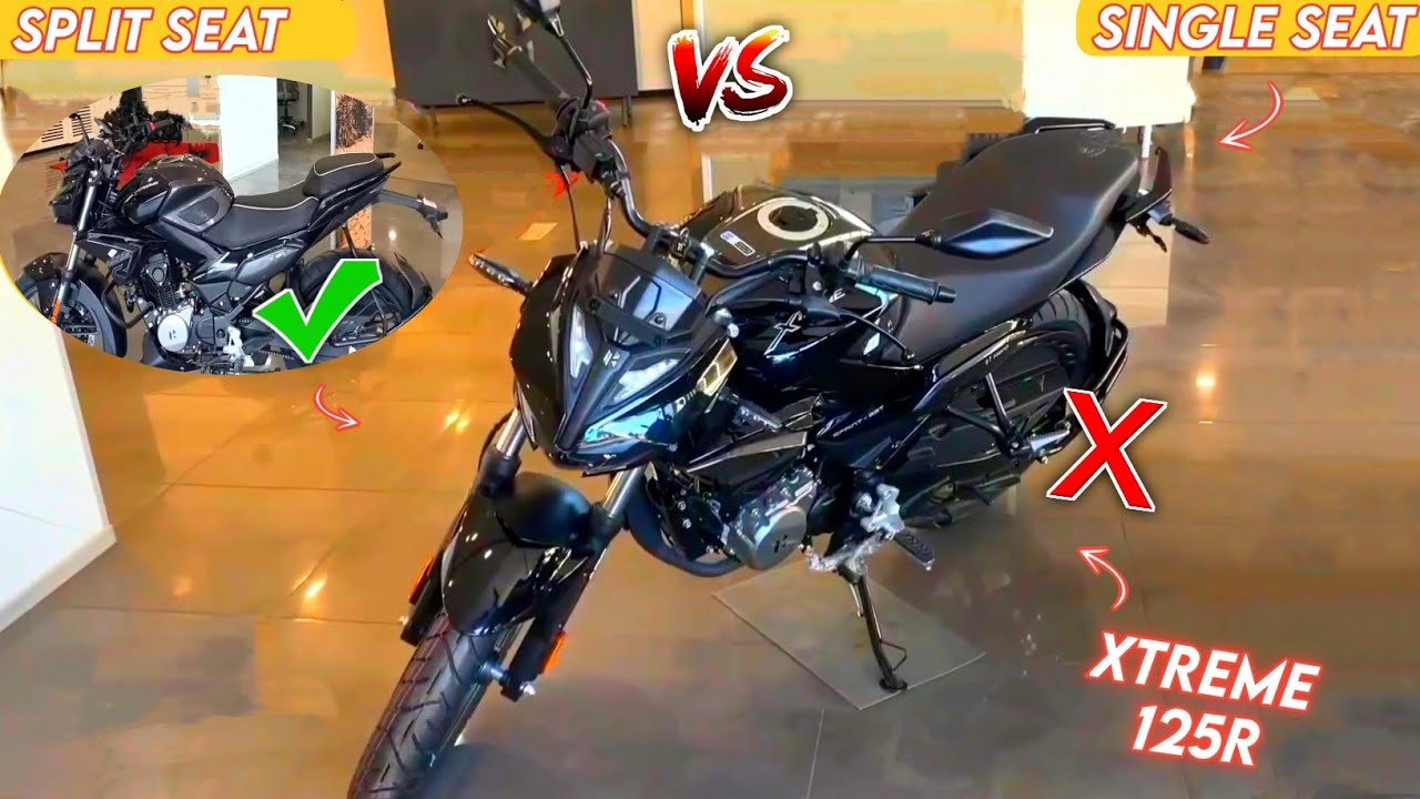 Xtreme 125R single seat vs split seat | Xtreme 125r single seat detailed review 🔥