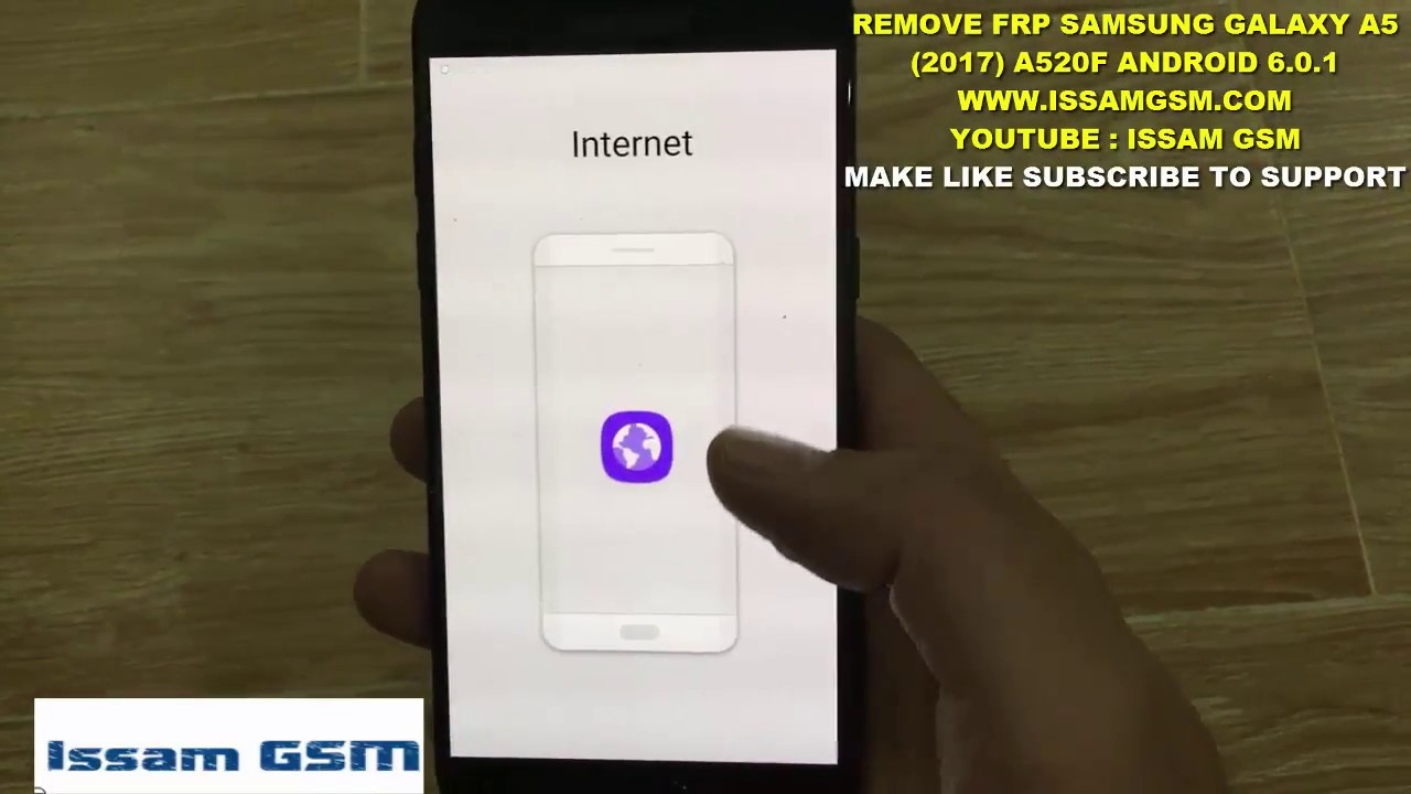 Samsung Galaxy A5 2017 FRP REMOVE A520F BYPASS LAST SECURITY B2 B3 B4 6.0.1