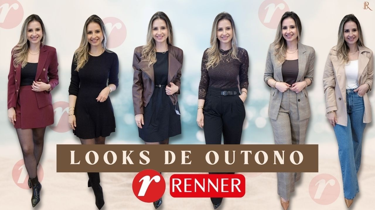 Provador RENNER looks de outono com bota e casacos