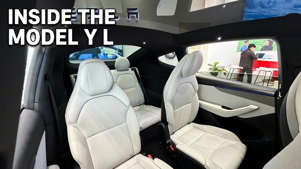 Tesla Model Y L Third Row Test &mdash; Will a Taller Passenger Fit?