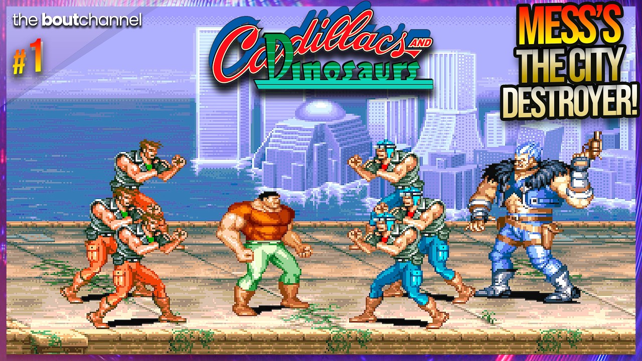 Cadillacs and Dinosaurs (Arcade Gameplay, Mess O'Bradovich, ep.1) ㅡ City in the Sea