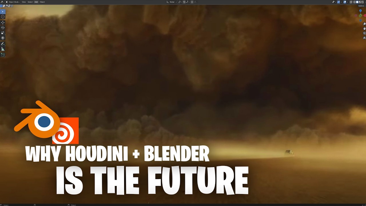 why Houdini blender workflow is the best