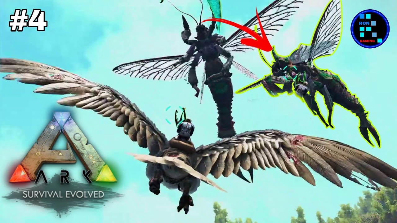 Rhyniognatha Attacked On Our Base #4 | ARK: SURVIVAL EVOLVED