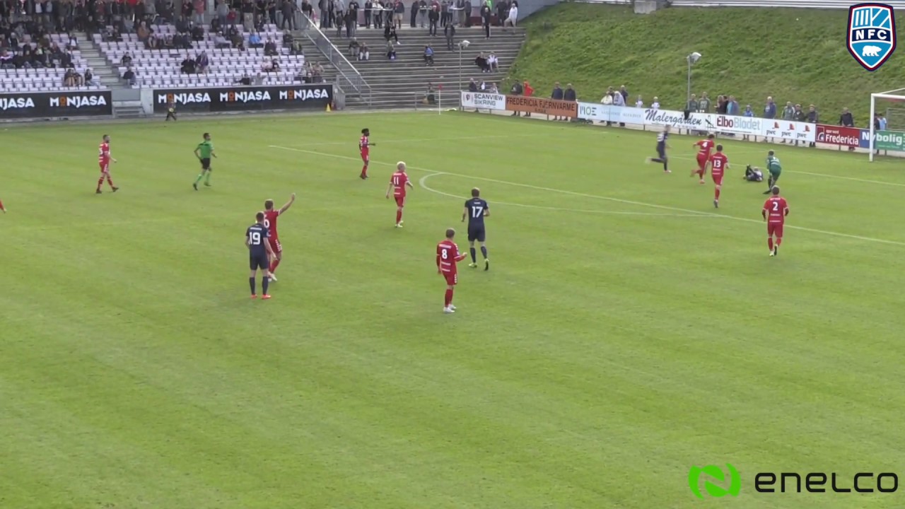 Highlights: FC Fredericia - Nykøbing FC