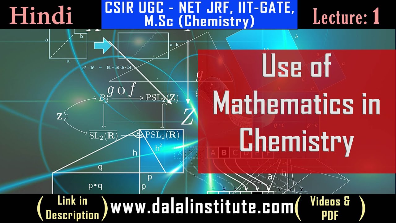 Importance of Mathematics in Chemistry