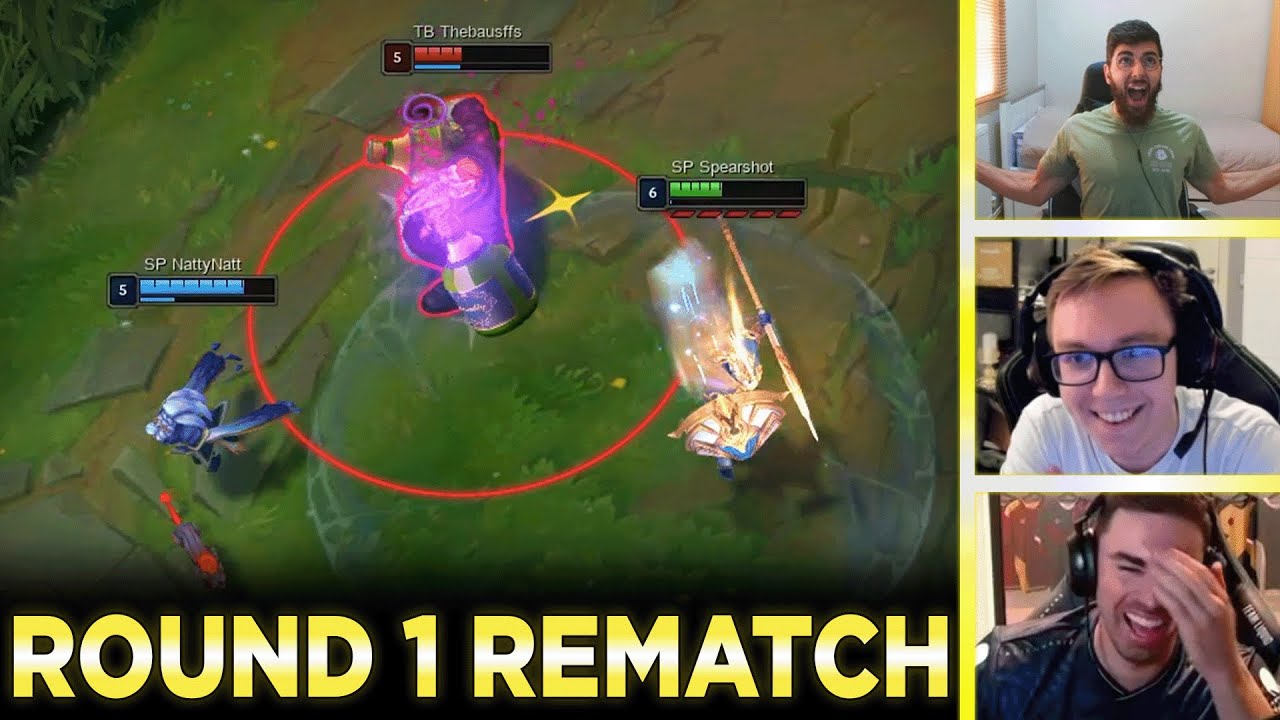 Round 1: Rematch Versing Team TheBausffs After All The Drama! | Spear Shot