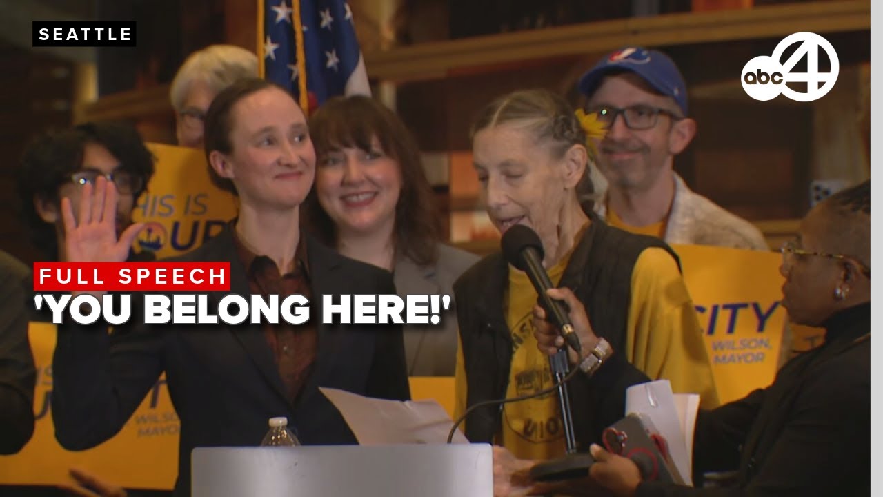 'This is your city!' Democratic socialist Katie Wilson sworn in as Seattle's mayor