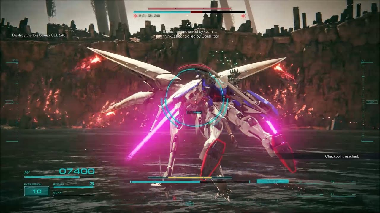 Armored Core VI - [GN-001 Gundam Exia mod] Trial - Setsuna F. Seiei vs Ibis CEL 240