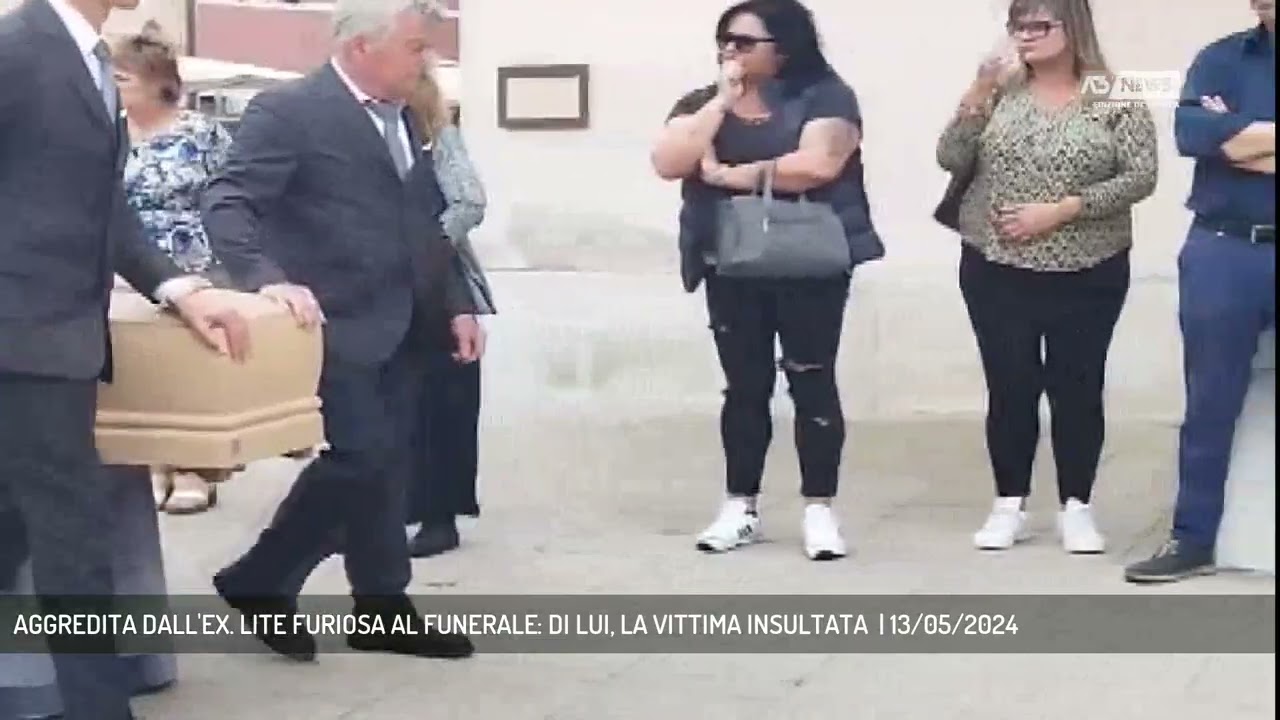AGGREDITA DALL'EX. LITE FURIOSA AL FUNERALE: DI LUI, LA VITTIMA INSULTATA  | 13/05/2024