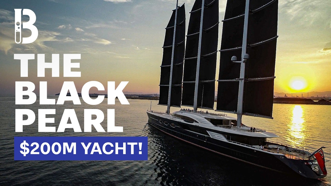 The Black Pearl: the Revolutionary $200M Sailing Yacht | Blueprint