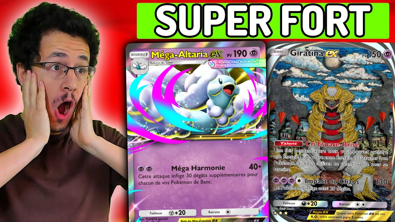 CE DECK EST TOP 1 EN WINRATE DE TOURNOI [Mega Altaria EX / Giratina EX] - Deck Pokemon Pocket