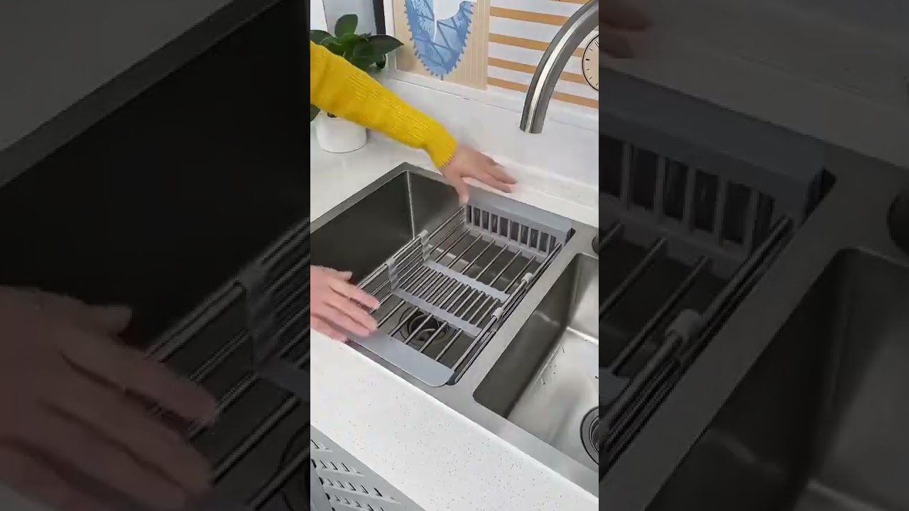 Extendable kitchen sink drain basket #shorts #shortsfeed #viral #viralshorts