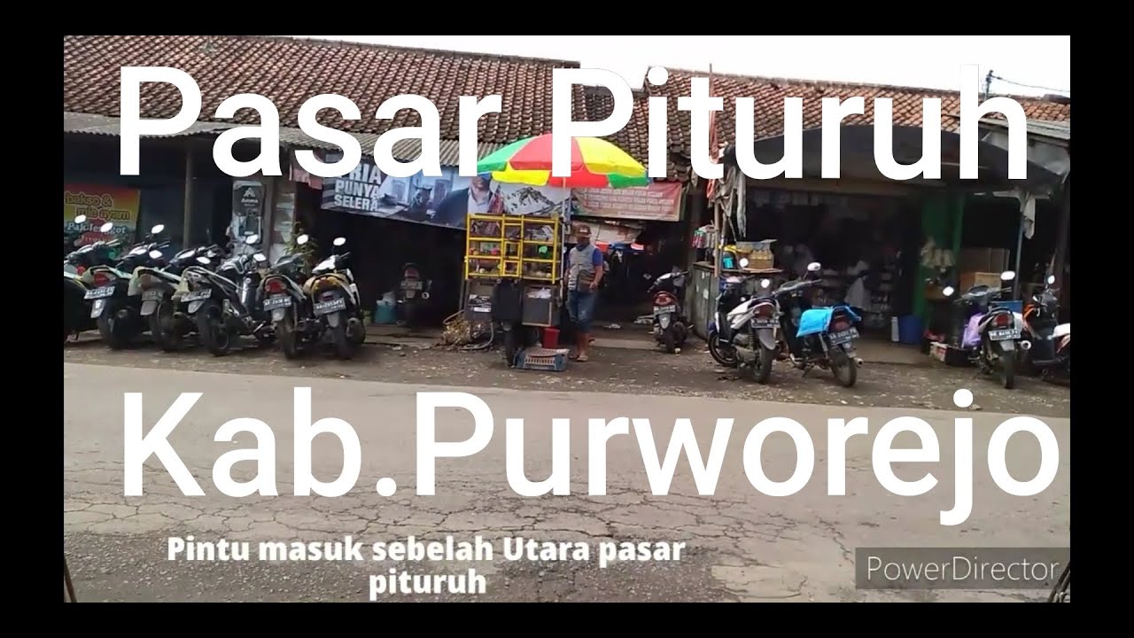Pasar Pituru Kec.Pituruh Kab.Purworejo Jawa tengah