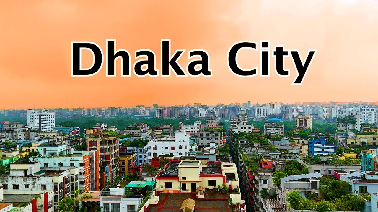 পাখির চোখে ঢাকা শহর !! Dhaka City !! Bangladesh