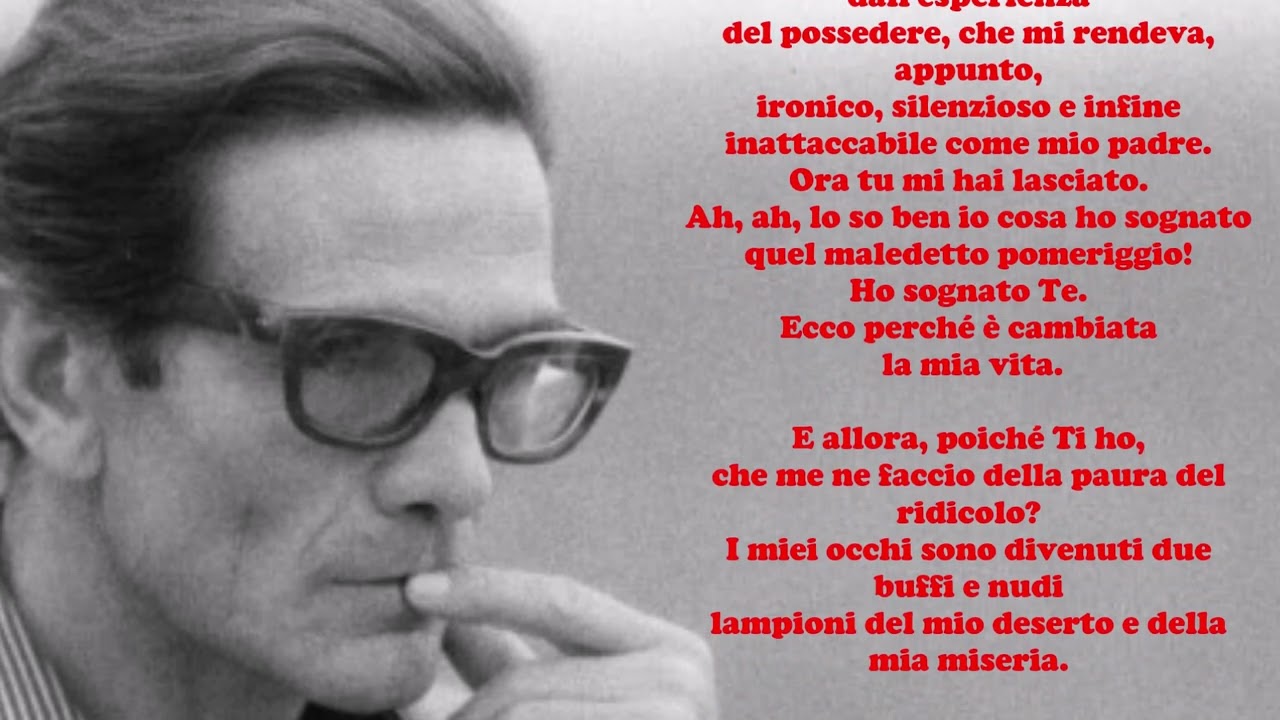 PADRE NOSTRO CHE SEI NEI CIELI - Pier Paolo Pasolini - Le videopoesie di Gianni Caputo