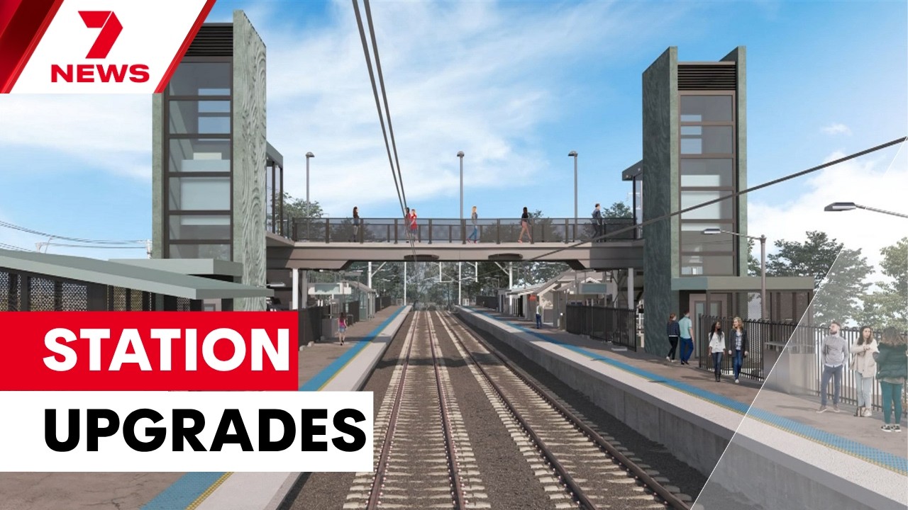 Major upgrades for hard-to-access train stations in Western Sydney | 7NEWS
