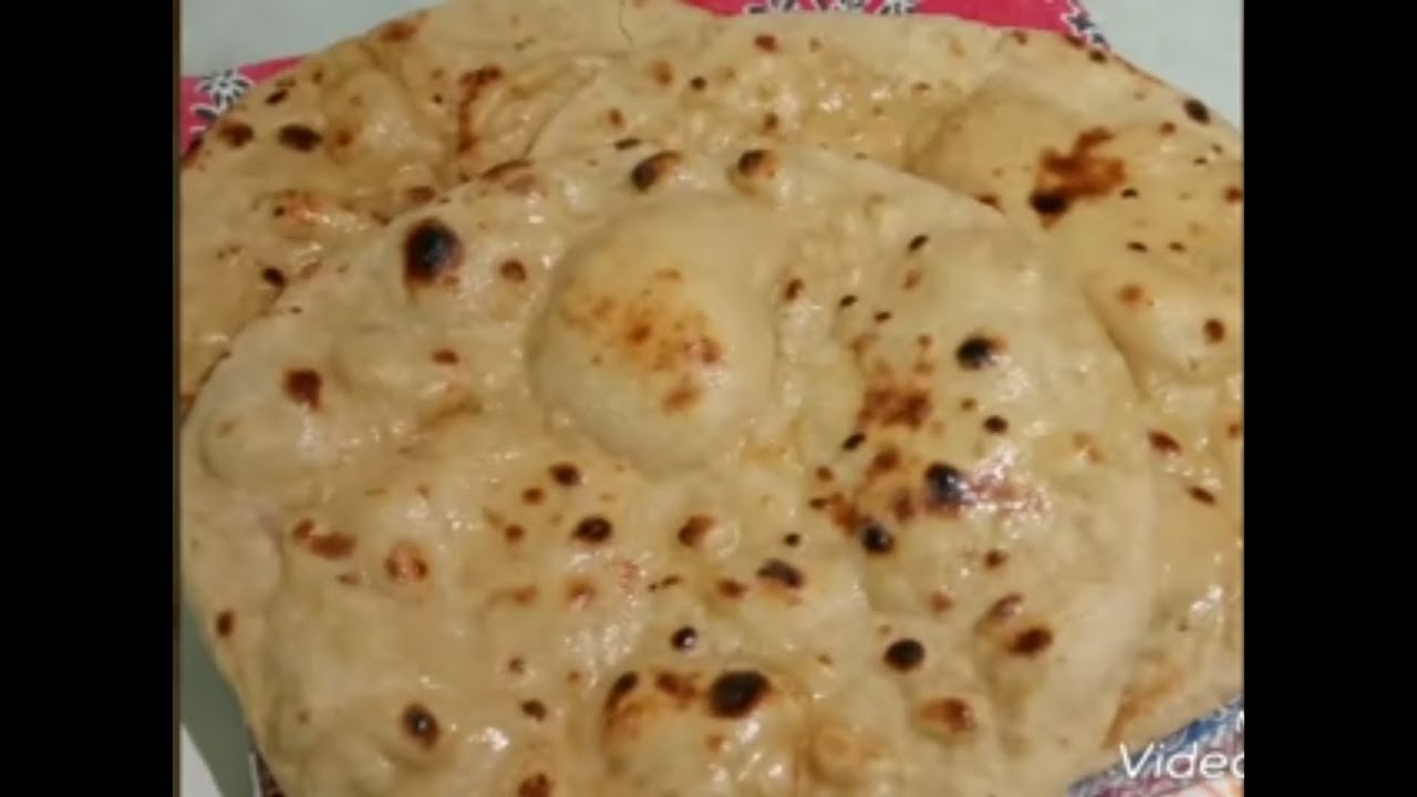 Whole wheat naan recipe ...aate ke perfect naan bnayen tawe pr
