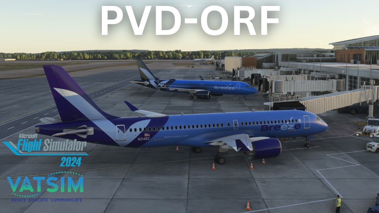 *NEW Synaptic A220* Come Fly With Me!  | Breeze Virtual Ops | Real Pilot #msfs2024