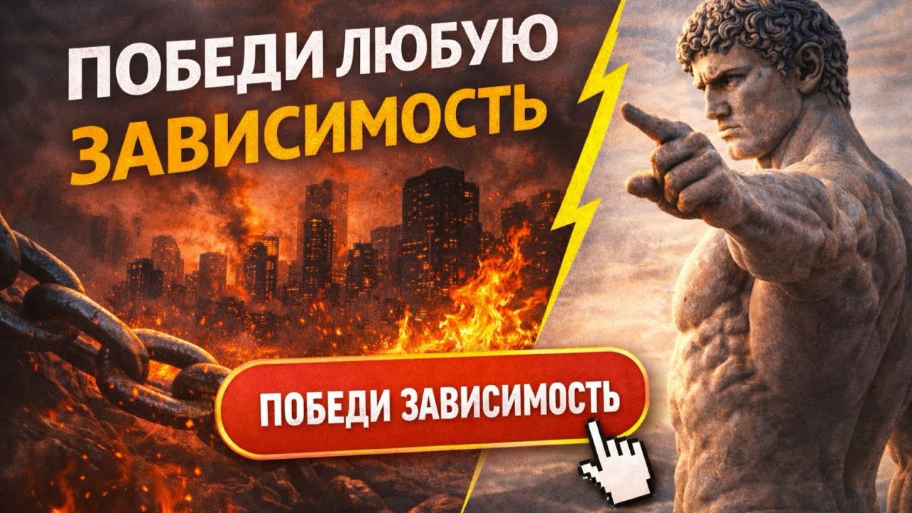 ПОБЕДИ ЛЮБУЮ ЗАВИСИМОСТЬ | Как вернуть контроль над собой