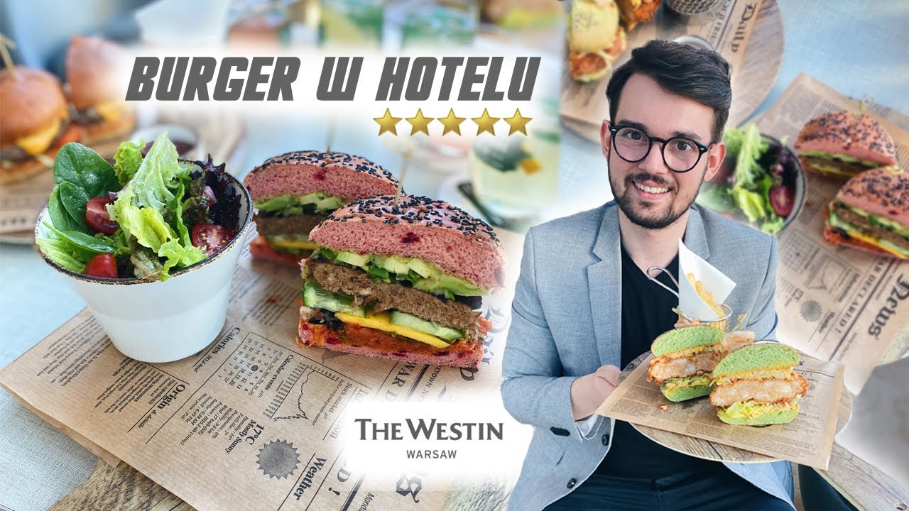 Jem Burgery i piję Whisky w 5* Hotelu - Tully & Burger w hotelu The Westin Warsaw - Test jedzenia