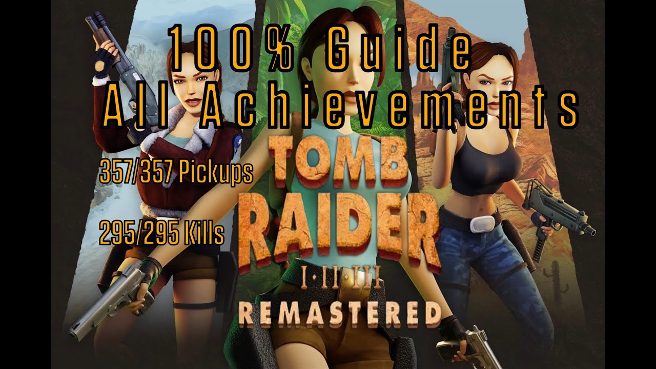 Tomb Raider 1 - Unfinished Business Lvl4. - Temple of the Cat 100% Guide, All Achievements