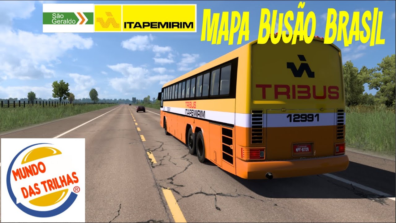 NOVO MAPA GRÁTIS / MAPA BUSÃO BRASIL  / EURO TRUCK 2, BORA VIAJAR !