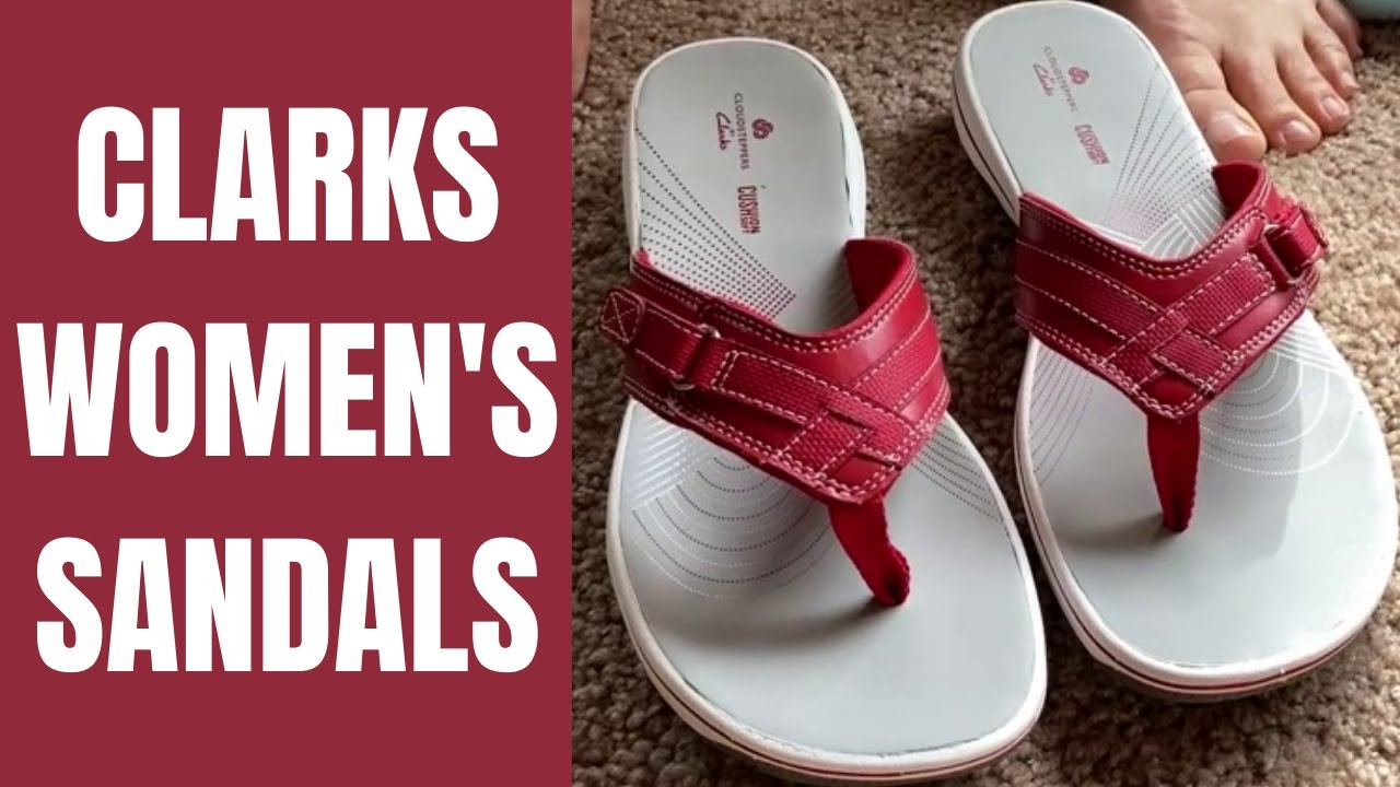 Clarks Womens Breeze Sea Flip Flops