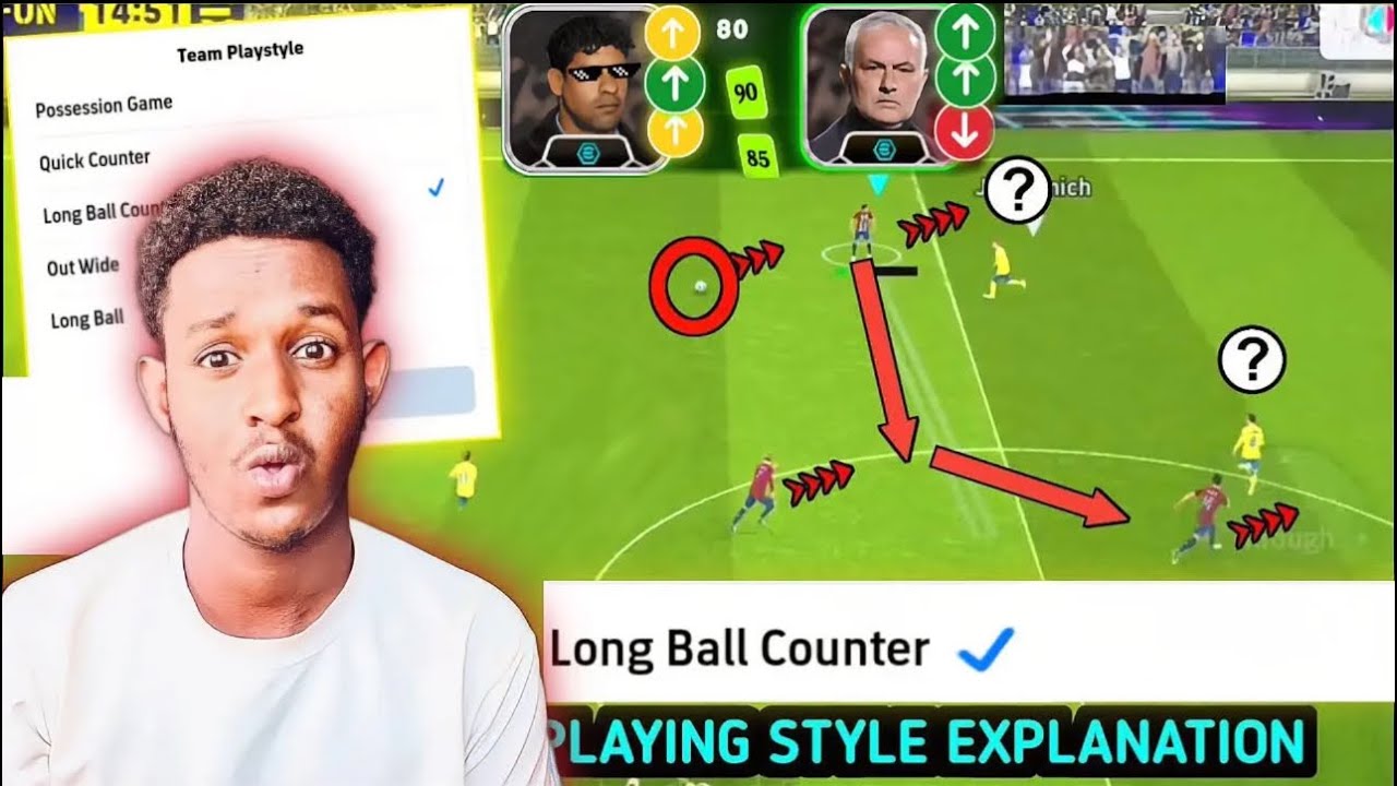 4 Sir oo Long Ball Counter Ee Lacib Kadhigayso.