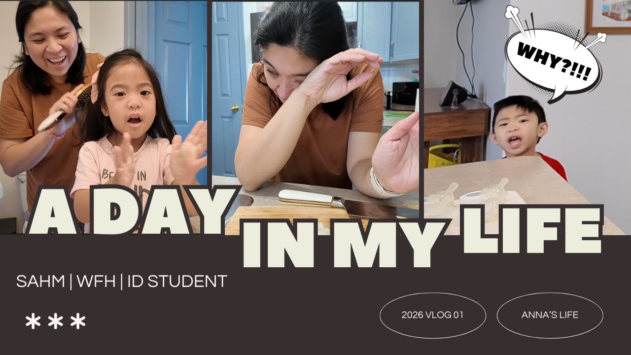 A DAY IN MY LIFE | SAHM | WFH | INTERIOR DESIGN STUDENT | CANADA LIFE