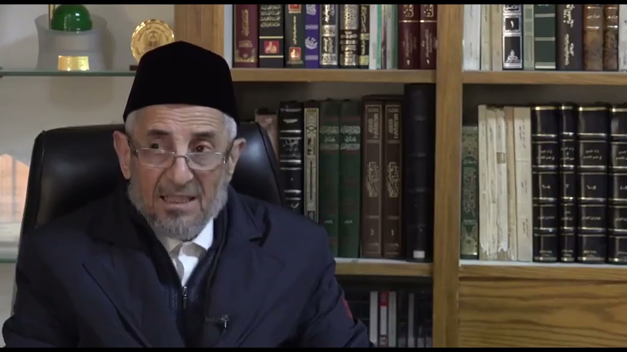 الشيخ توفيق نجل البوطي مع أحمد الشرع الذي فتح الله عليه الشام